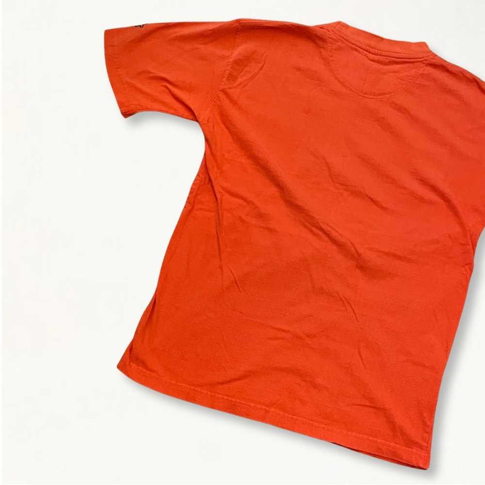 Vintage Y2K 2000s Starter Auburn Tigers Orange Embroidered Collegiate T-Shirt M - Picture 11 of 13